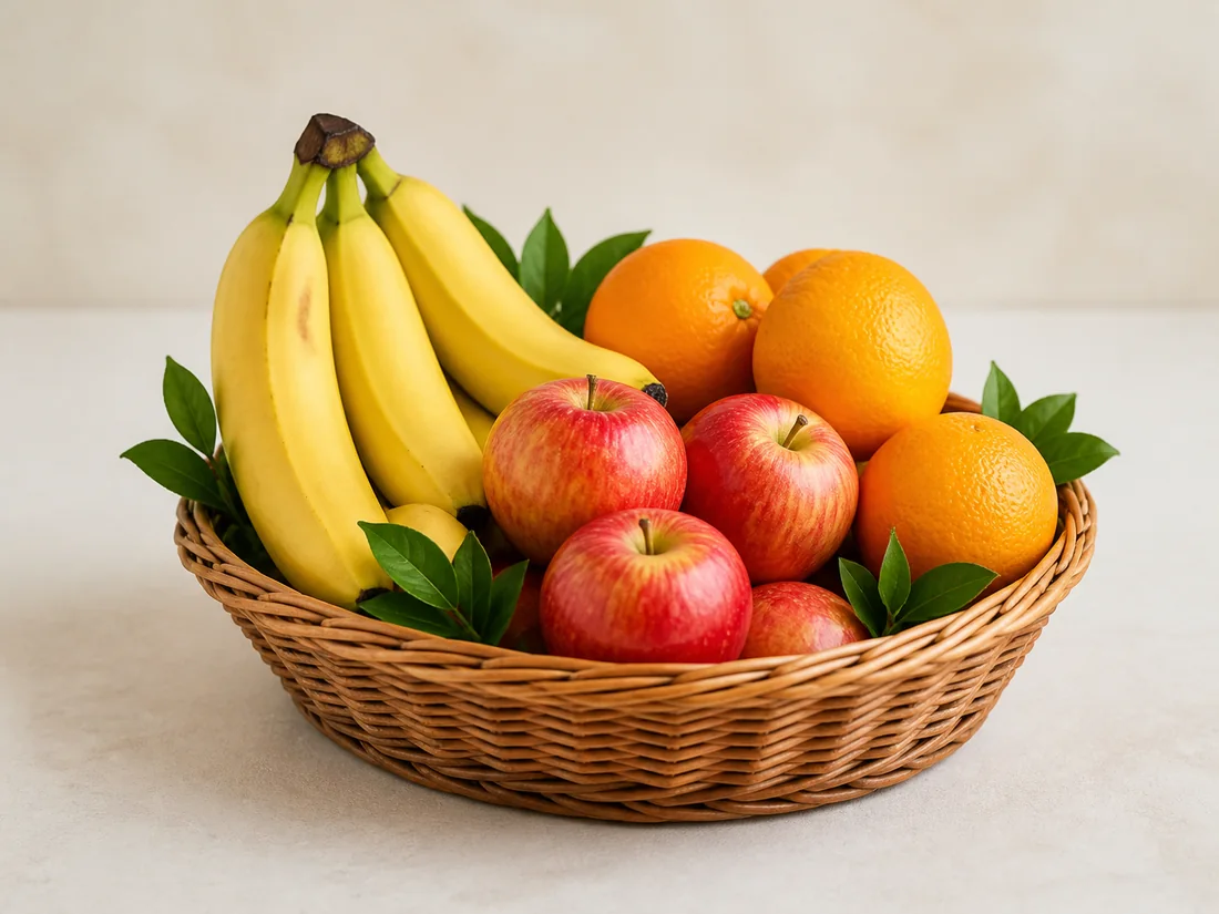 Cesta de frutas